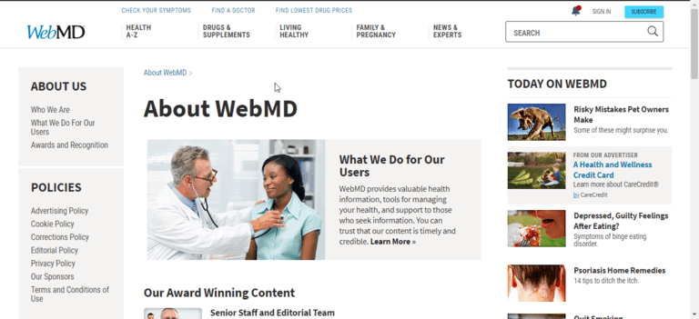 What Is WebMD VS Remove Back Pain? - The HONEST Truth