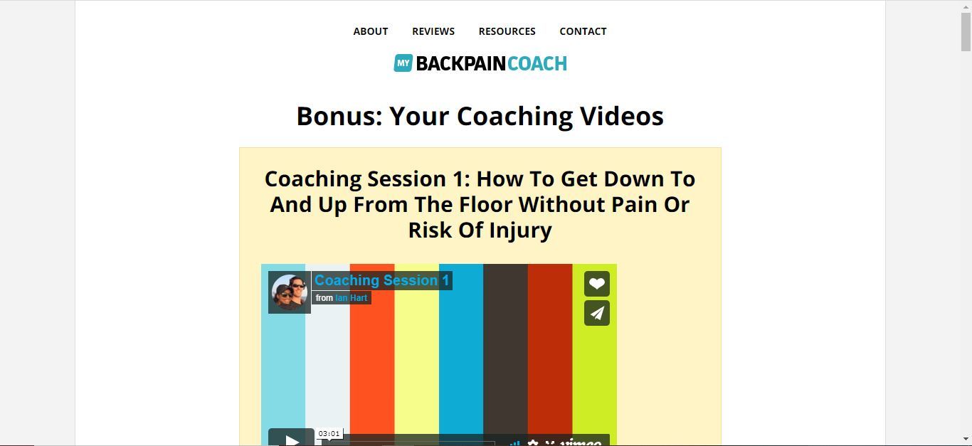bonus coaching videos